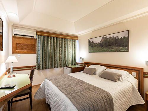 Cama do Bella Italia hotel