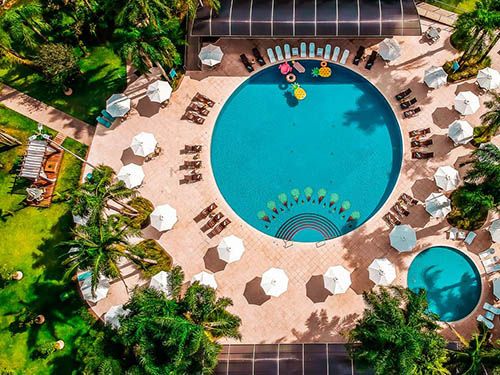 Piscina do Vivaz Cataratas Hotel Resort