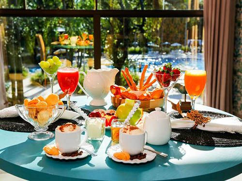 Refeição do Vivaz Cataratas Hotel Resort