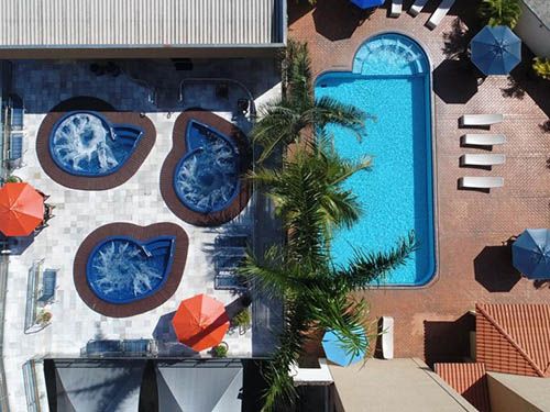 Piscinas do Bogari Hotel