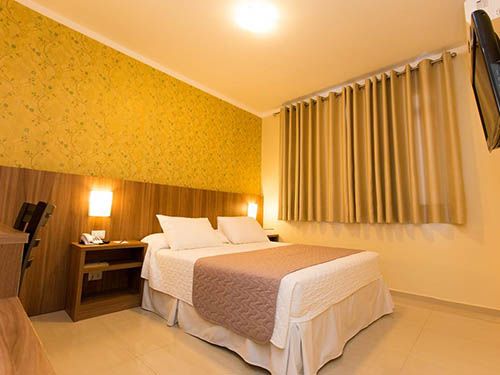 Cama do Pietro Angelo Hotel