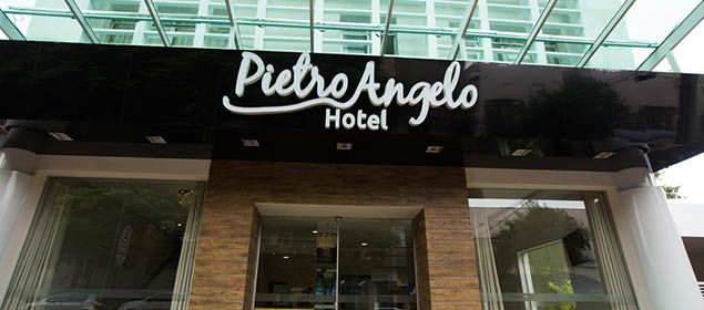 Fachada do Pietro Angelo Hotel
