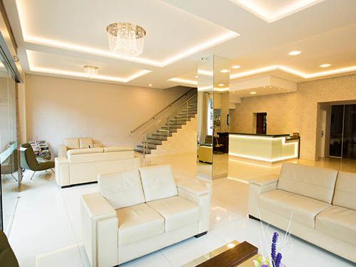 Recepção do Pietro Angelo Hotel
