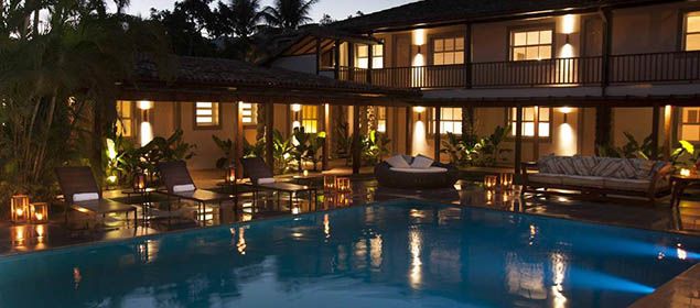 Fachada Pousada Literária de Paraty