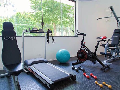 Academia na Pousada Campos dos Holandeses