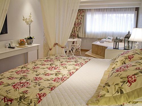 Cama do Hotel Alpestre