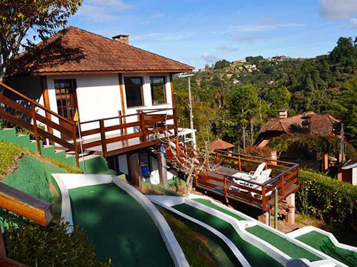 Quartos da Pousada Recanto dos Sonhos