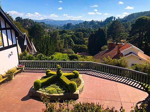 Varanda da Pousada Recanto dos Sonhos