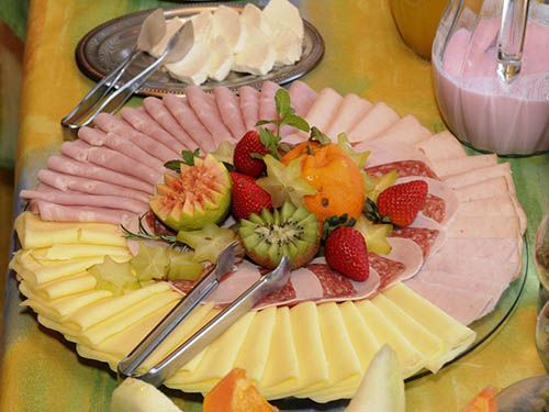 Café da manhã na Pousada da Lua