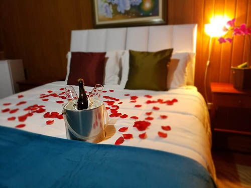 cama da Pousada da Lua