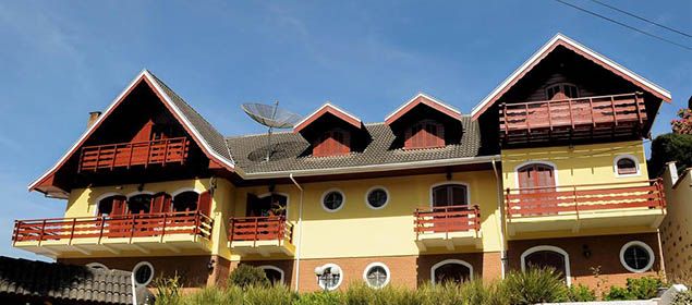 fachada da Pousada da Lua