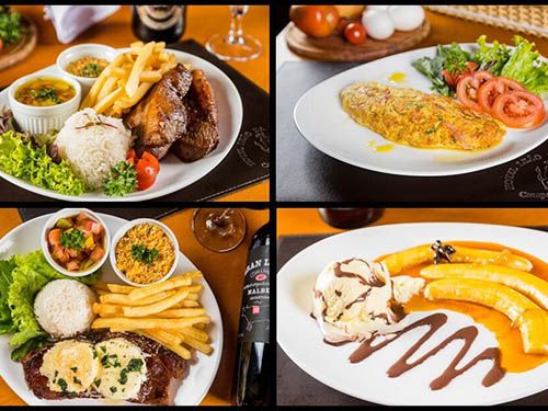 Restaurante no Hotel Leão da Montanha