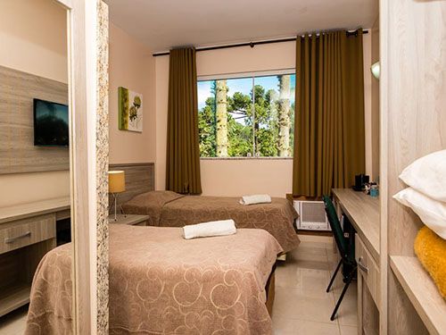 Quarto do Hotel Golden Park Campos