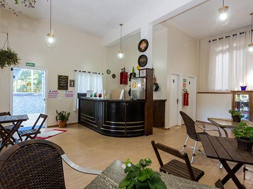 recepção Hotel Golden Park Campos