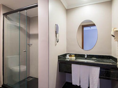 Banheiro do Vila Galé Fortaleza