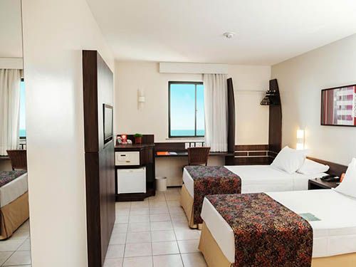 Camas do Hotel Sonata de Iracema