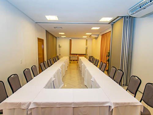 Sala de reunião no Hotel Beira Mar