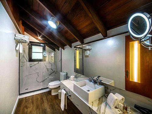 Banheiro do Hotel Casa da Montanha