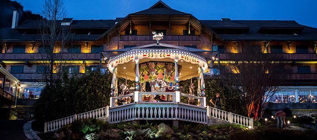 Fachada do Hotel Casa da Montanha