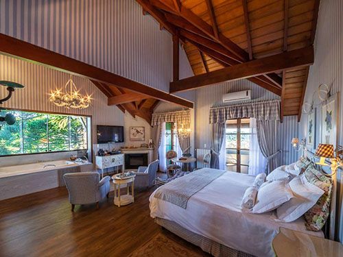 Suíte do Hotel Casa da Montanha