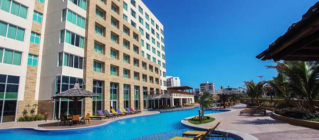 fachada do Gran Mareiro Hotel