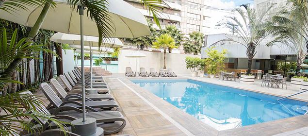 fachada do Ponta Mar Hotel