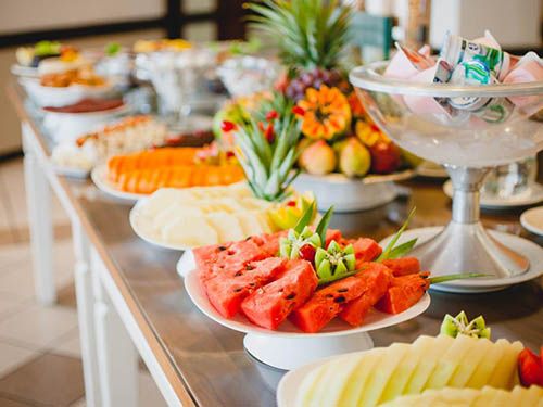 Frutas do Hotel Aladdin