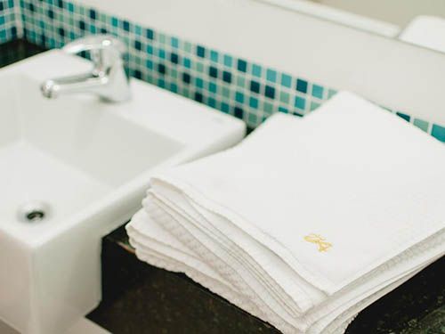 Toalhas de rosto do Hotel Aladdin