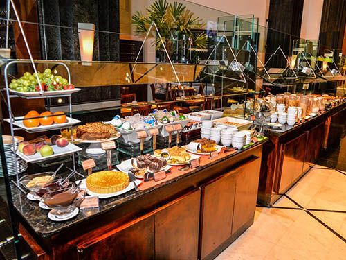 Restaurante do Radisson Hotel Curitiba