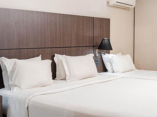 Cama do Slaviero Essential Curitiba Centro