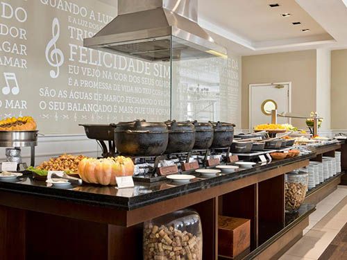 Comidas do Bourbon Curitiba Convention Hotel