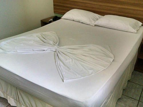 Cama do Tropical Praia Hotel