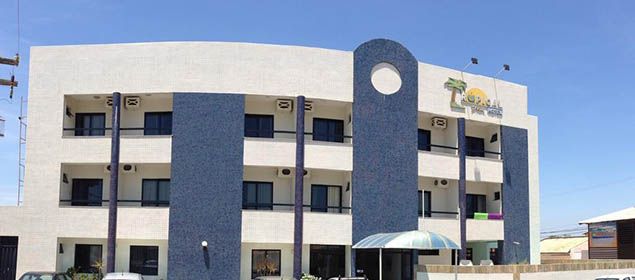 Fachada do Tropical Praia Hotel