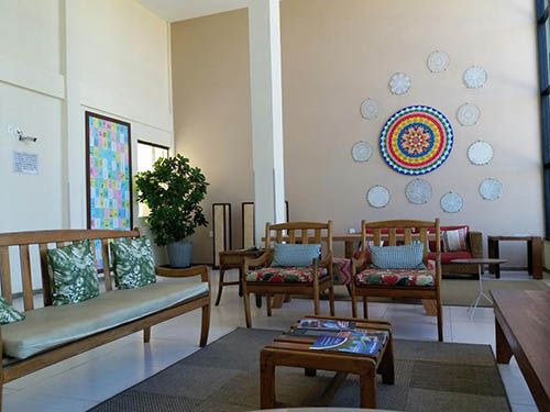 Sala no Via Mar Praia Hotel