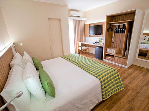 Cama do Quality Hotel Aracaju