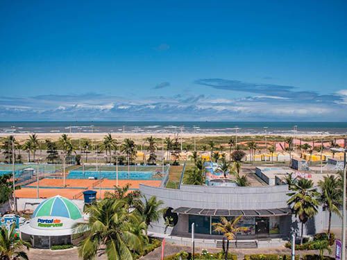 Vista para o mar do Real Classic Hotel