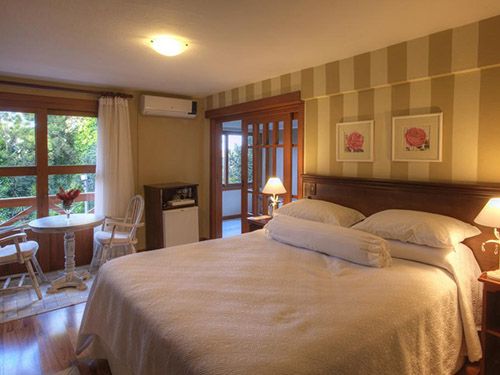Quarto do Hotel Canto Verde