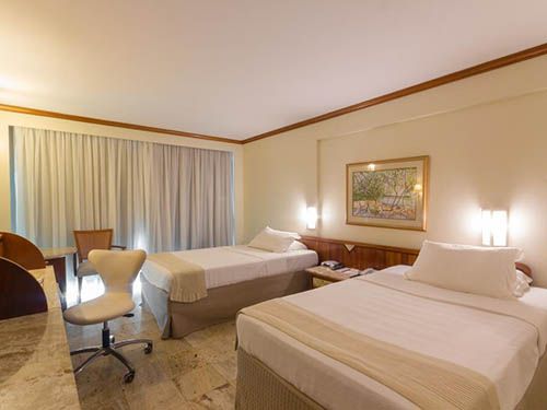 Quarto do Hotel Atlante Plaza