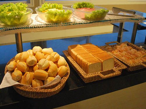 Café da manhã do Hotel Barramares