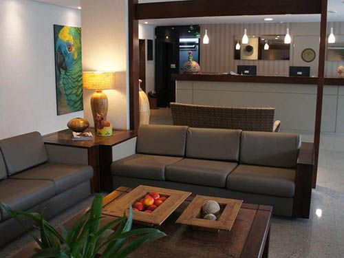 Sofá do Hotel Barramares