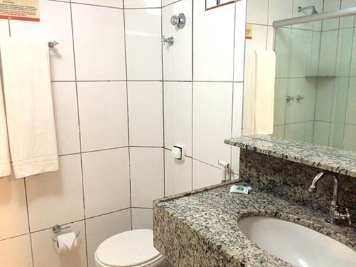 Banheiro do Hotel Veraneio