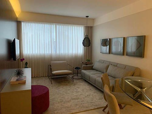 Sofá do Bugan Recife Hotel by Atlantica