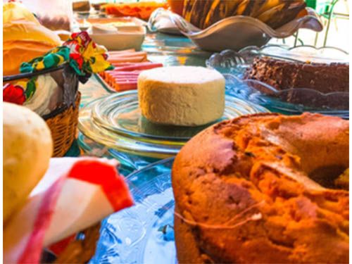 bolo na estalagem águas do chico