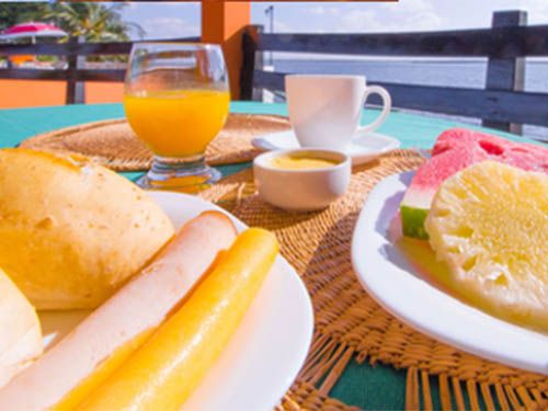 Café da manha estalagem águas do chico
