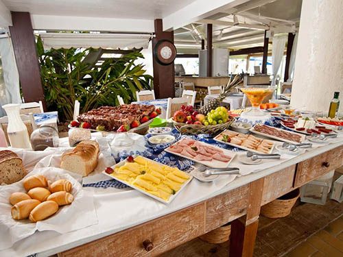 Café da manhã na Pousada dos Sonhos