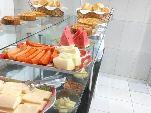 Fruta na Pousada Ilha Bela