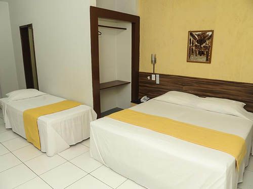 Cama do Hotel Belvedere