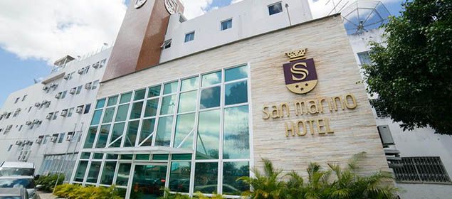 fachada do San Marino Hotel