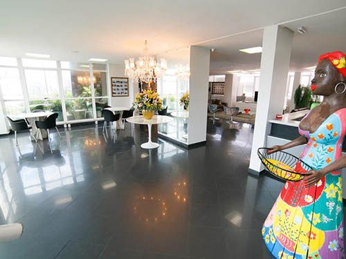 Recepção do San Marino Hotel