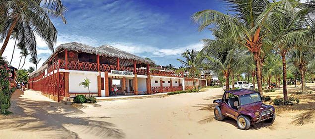 entrada da Pousada do Norte